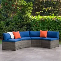 Parksville Patio Curved Sectional