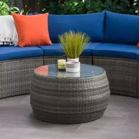 Parksville Collection Weather Resistant Patio Coffee Table