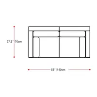 Parksville Collection Patio Loveseat