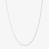 Silver Treasures Made In Italy Sterling Silver 20 Inch Rope Chain Necklace