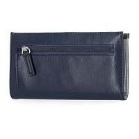 Mundi Slim Clutch Womens RFID Blocking Fold Wallet