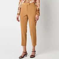 Worthington Tall Womens Mid Rise Slim Fit Ankle Pant