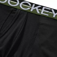 Jockey Infinite Cool Microfiber Stretch Big Mens 2 Pack Long Leg Boxer Briefs