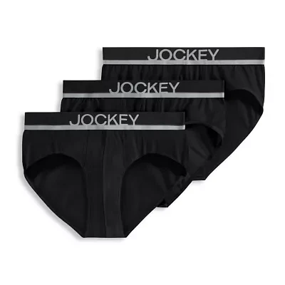 Jockey Casual Cotton Stretch 3 Pack Briefs