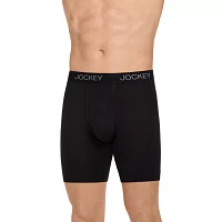 Jockey Chafe Proof Pouch Ultra Soft Modal Mens 3 Pack Boxer Briefs