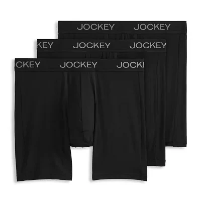 Jockey Chafe Proof Pouch Ultra Soft Modal Mens 3 Pack Boxer Briefs