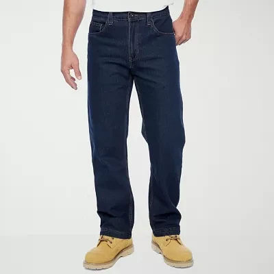 Smiths Workwear Mens Stretch Fabric Straight Leg Relaxed Fit Jean