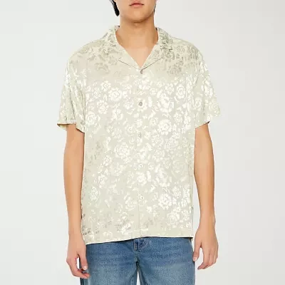 Forever 21 Mens Short Sleeve Button-Down Shirt