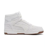 PUMA Rebound Layup Pearl Womens Basketball Shoes