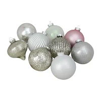 Northlight 3-Finish Ball And Onion 9-pc. Christmas Ornament