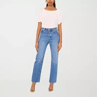Sam And Jess Womens Short Sleeve Blouse