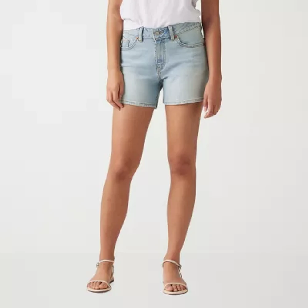 Levi's Womens Mid Rise Denim Short