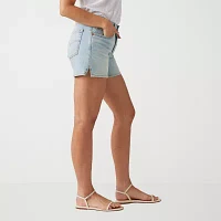 Levi's Womens Mid Rise Denim Short