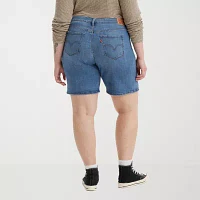 Levi's® Women's Plus Mid Length Short