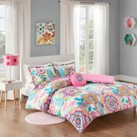 Mi Zone Corinne Floral Comforter Set with decorative pillow