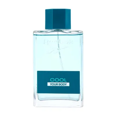 Reebok Cool Your Body Eau De Toilette Natural Spray, 3.4 Oz