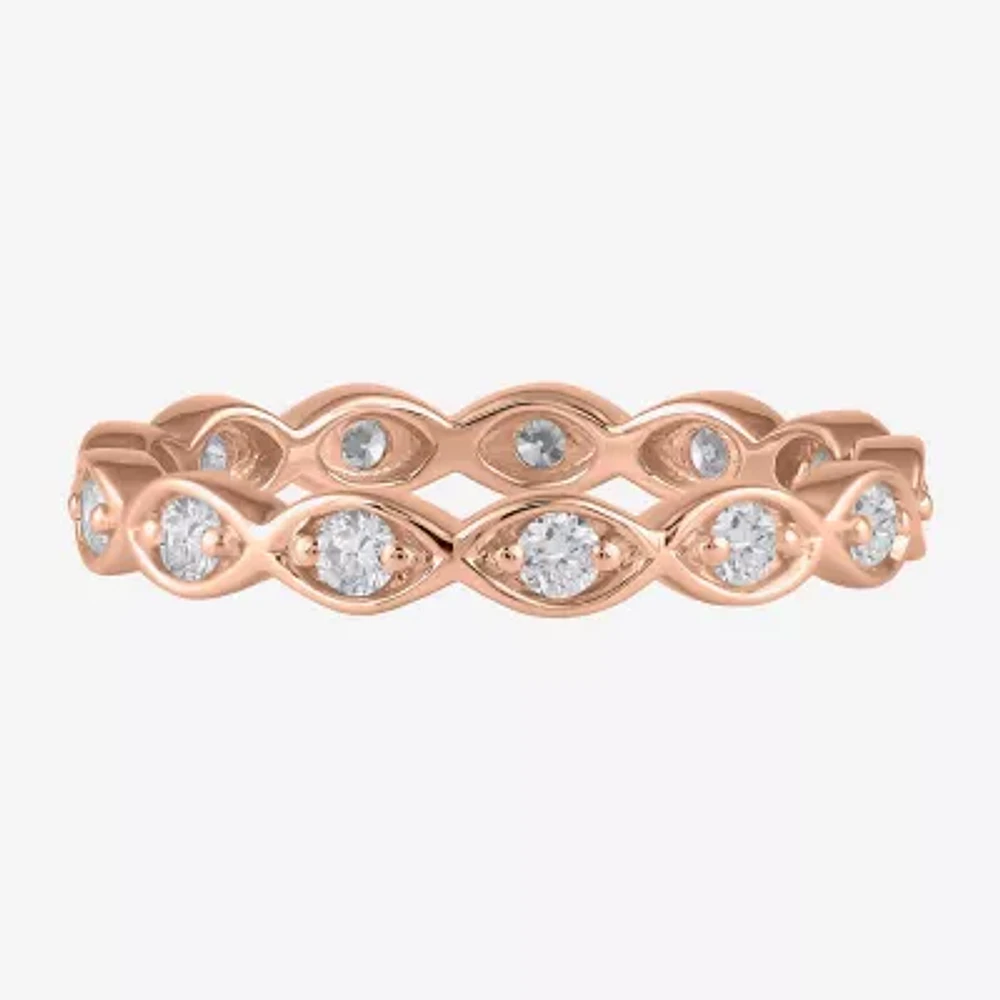 3MM CT. T.W. Lab-Grown (F / SI2) Diamond Eternity Band 10K or 14K Gold