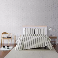 Truly Soft Millennial Stripe Quilt Set