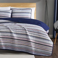 Truly Soft Teagan Stripe Quilt Set