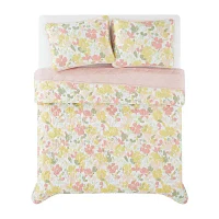 Truly Soft Garden Floral Quilt Set