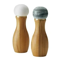 Anolon Teak and Marble 2-pc. Grinder Set