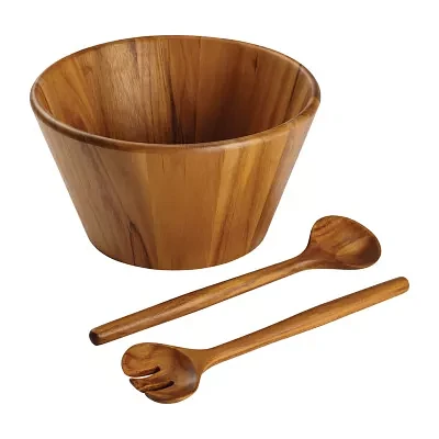 Anolon Teakwood 3-pc. Salad Serving Set