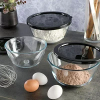 BABISH Glass 3-pc. Mixing Bowl Set