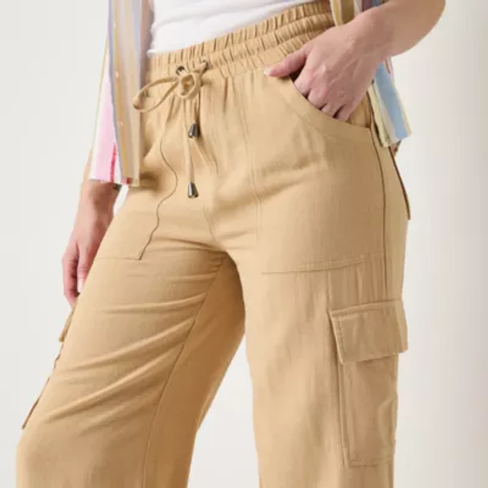 Frye and Co. Womens Straight Cargo Pant