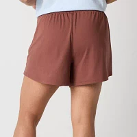 Xersion Womens Mid Rise Everyday Pull-On Short