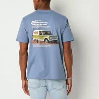 Buckhorn River Mens Crew Neck Short Sleeve Graphic T-Shirt