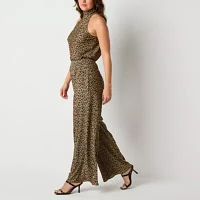 Bold Elements Wide Leg Pleated Pant