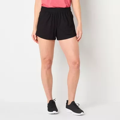 Xersion Everyday Womens Mid Rise Pull-On Short