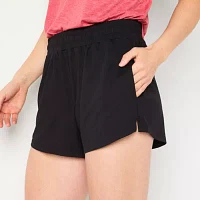 Xersion Everyday Womens Mid Rise Pull-On Short
