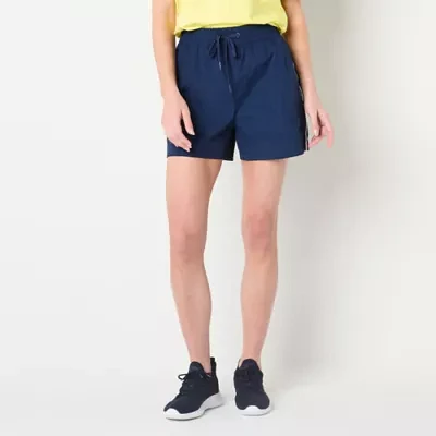 Xersion Womens Woven Pull-On Short