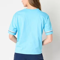 Xersion Womens Cotton Crew Neck Short Sleeve T-Shirt