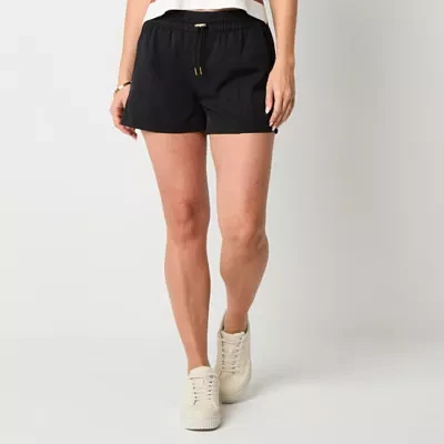 Stylus Womens Mid Rise Pull-On Short