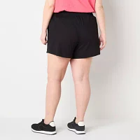 Xersion Everyday Women Plus Mid Rise Pull-On Short