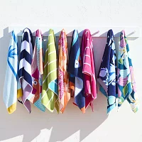 Outdoor Oasis Multi Floral Beach Towels