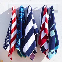 Outdoor Oasis American Flag Beach Towels