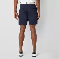 U.S. Polo Assn. Belted 9 1/2" Mens Stretch Fabric Cargo Short