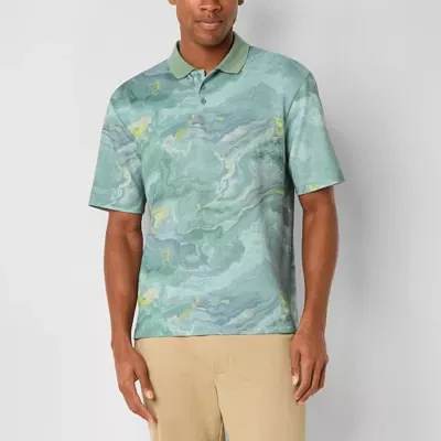 Stylus Mens Regular Fit Short Sleeve Polo Shirt