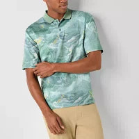 Stylus Mens Regular Fit Short Sleeve Polo Shirt