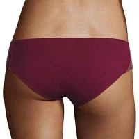 Flirtitude® Lace-Trim Dolphin Bikini Panties