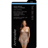 Ambrielle Wonderful Edge® Back Magic® High-Waist Thigh Slimmers