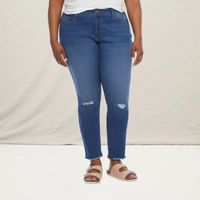 a.n.a-Plus Womens Skinny Jean