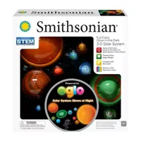 Nsi Smithsonian 3-D Glowing Solar System Discovery Toys