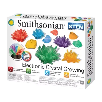 Nsi Smithsonian Crystal Growing Kit Discovery Toy