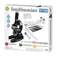 Nsi Smithsonian 150x/450x/900x Microscope Discovery Toy