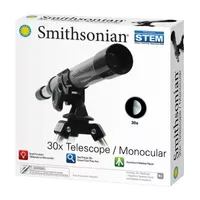 Nsi Smithsonian 30x Monocular Telescope Discovery Toy