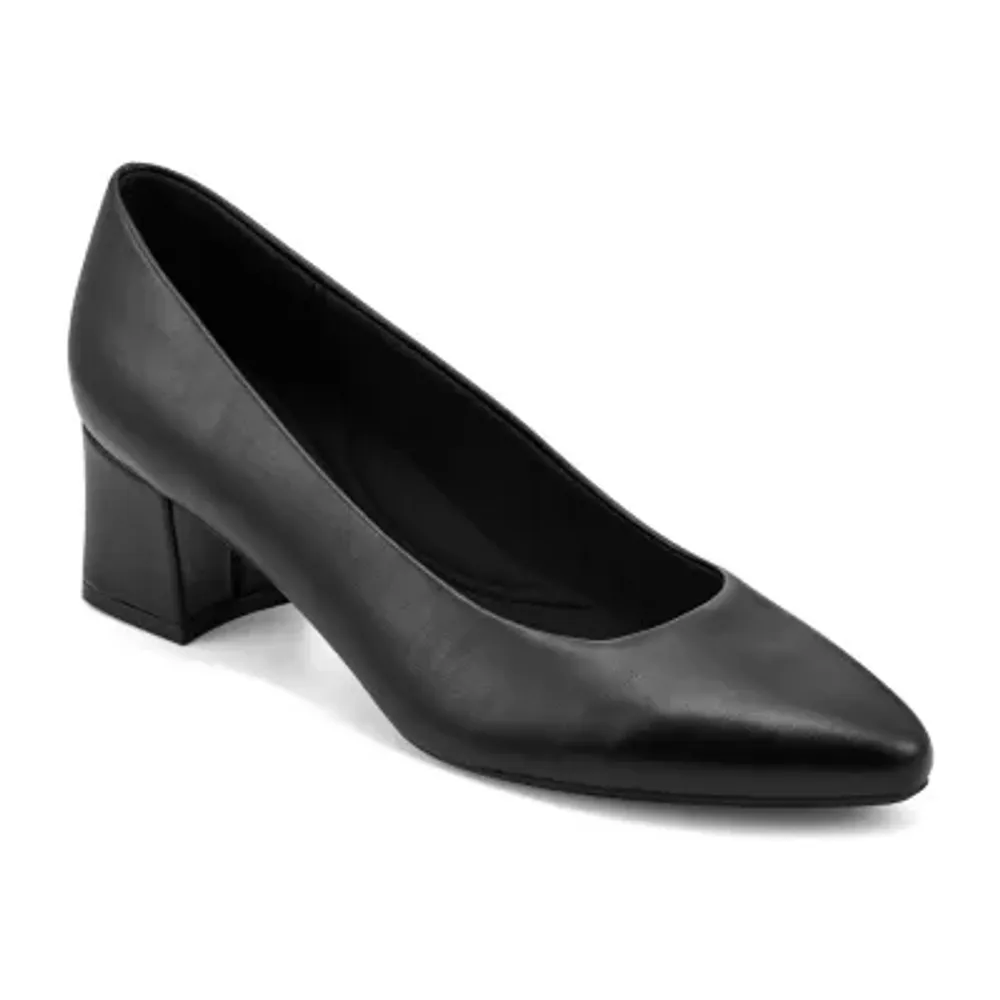 Easy Spirit Womens Nicole Block Heel Pumps